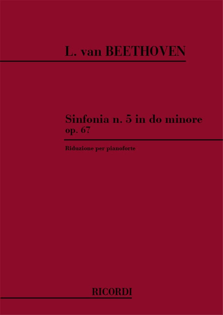 Sinfonia N. 5 In Do Minore, Op. 67